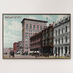 Vintages Oakland CA großes Puzzle