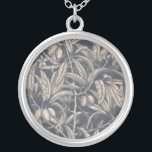 Vintages Obst und Gemüse I Versilberte Kette<br><div class="desc">floral</div>