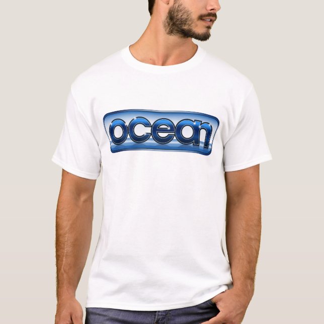 Vintages OCEAN Software-Logo T-Shirt (Vorderseite)