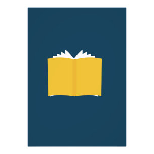 Vintages offenes Buch Fotodruck