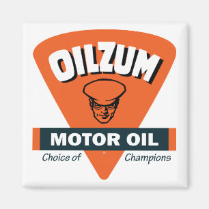 Vintages Oilzum Bewegungsölzeichen Magnet