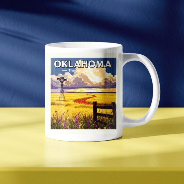 Vintages Oklahoma Kaffeetasse (Von Creator hochgeladen)