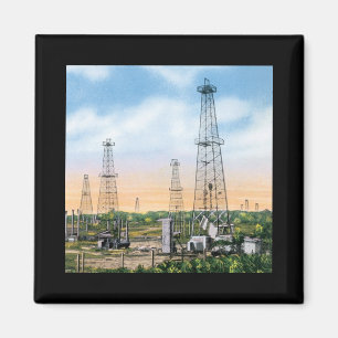 Vintages Oklahoma Magnet