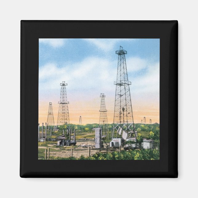 Vintages Oklahoma Magnet (Vorne)