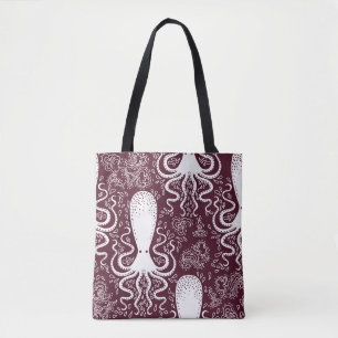 Vintages Oktopus-Muster.