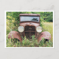 Vintages Oldtimerrustenfoto