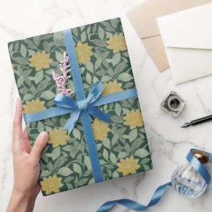 Vintages Olive Garden Muster Geschenkpapier