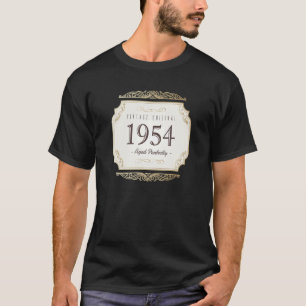 Vintages Originalalter 1954 perfekt Geboren 69. T-Shirt