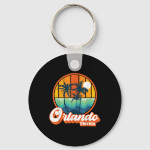 Vintages Orlando Florida Sommerurlaub Strand Souv Schlüsselanhänger