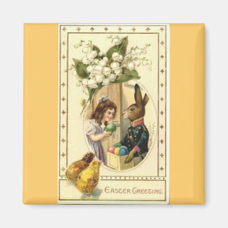 Vintages Osterkunstmagazin Magnet