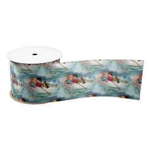 Vintages Ostern Satinband