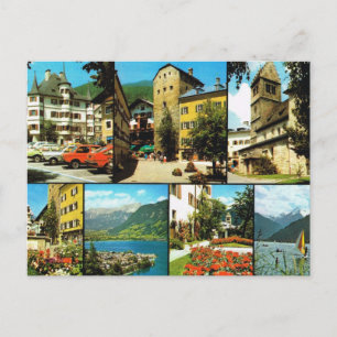 Vintages Österreich, Berstadt, Zell am Zee, Salzbu Postkarte