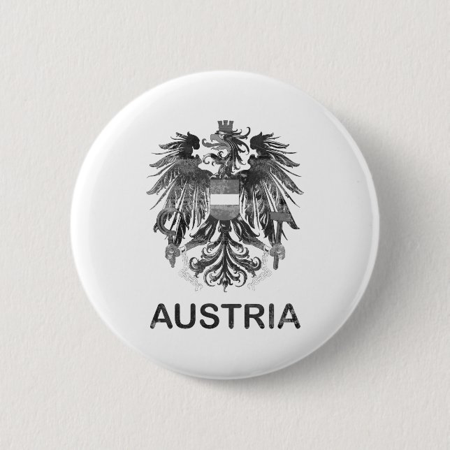 Vintages Österreich Button (Vorderseite)
