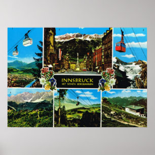 Vintages Österreich, Innsbruck multiview Poster
