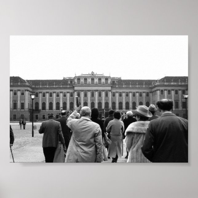 Vintages Österreich - Schonbrunn Poster (Vorne)