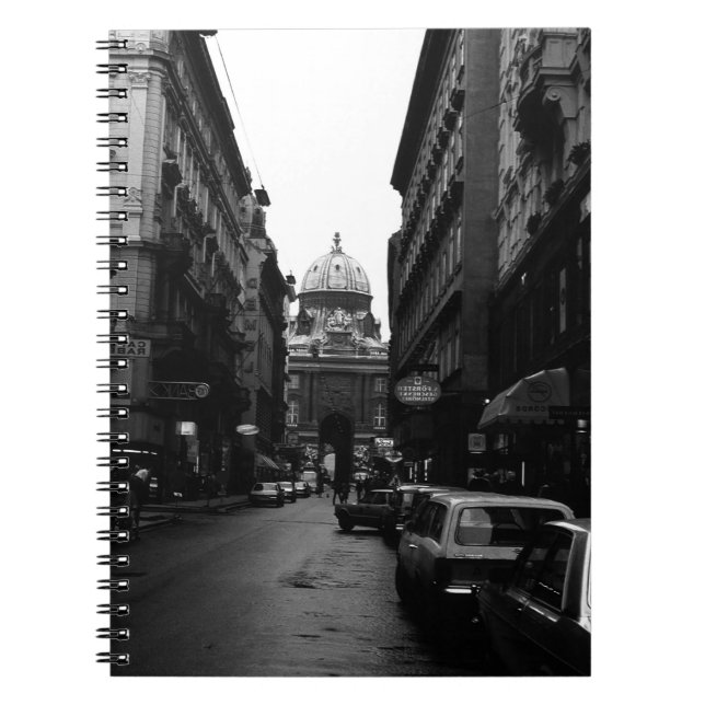 Vintages Österreich Wien Kaiserpalast Notizblock (Vorderseite)