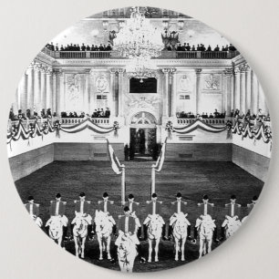 Vintages Österreich Wien Spanische Reitschule Button