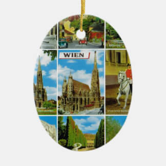 Vintages Österreich, Wien, Wien, Multiview Keramik Ornament