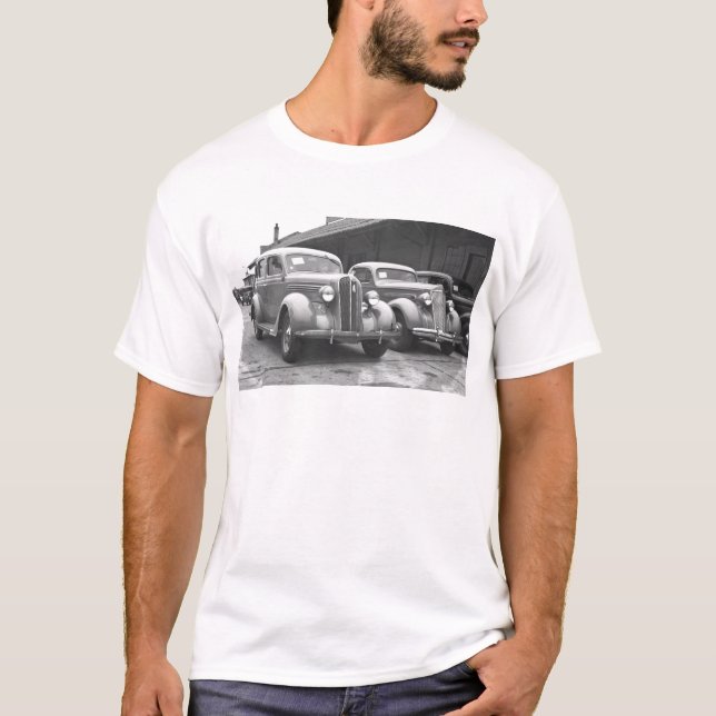 Vintages Packards T-Shirt (Vorderseite)