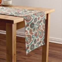 Vintages Paisley in Aquamariner Creme