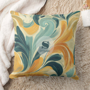 Vintages Paisley-Inspiriert Leaf-Muster (1) Kissen