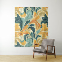 Vintages Paisley-Inspiriert Leaf-Muster (1)