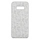 Vintages Paisley-Muster in Weiß und leicht Grau Case-Mate Samsung Galaxy Hülle (Rückseite)