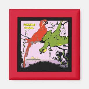 Vintages Panama Canal Magnet