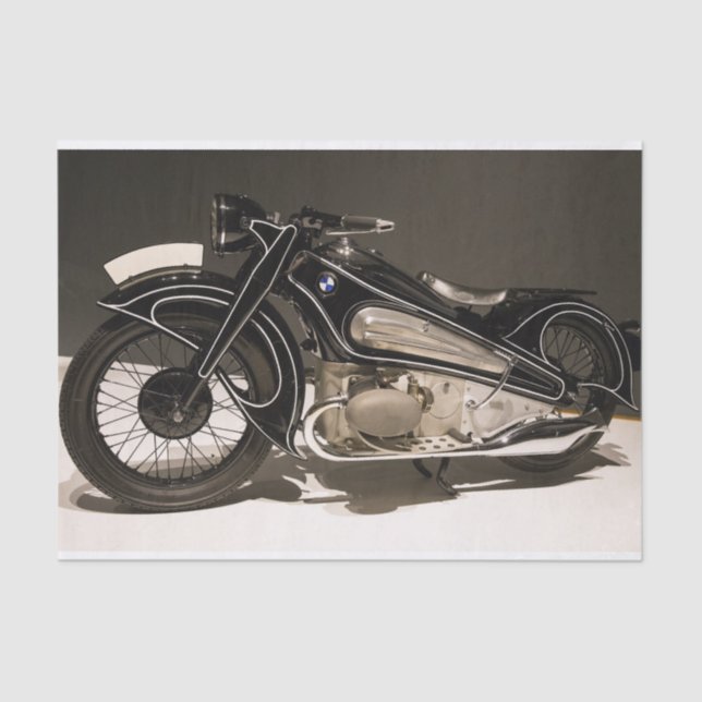 Vintages Papier für Motorräder (Vorderseite)