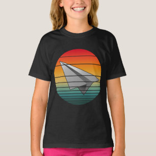 Vintages Papierflugzeug T-Shirt