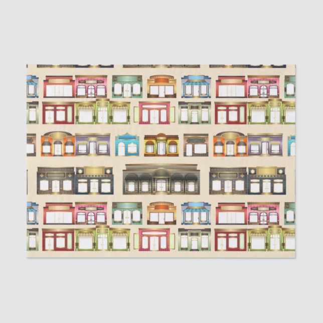 Vintages Papierpapier Seidenpapier (Vorderseite)