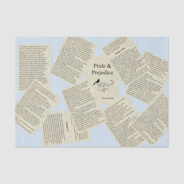 Vintages Papierpapier Seidenpapier (Vorderseite)