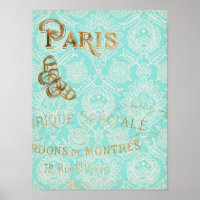Vintages Paris-Gold-Design