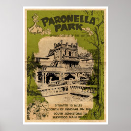Vintages Paronella Park Reiseplakat Poster