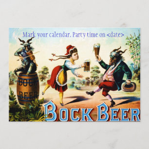 Vintages Party Einladung