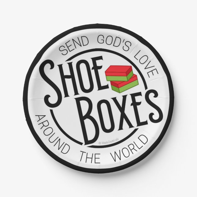 Vintages Party-Papierplatte Pappteller (Vorderseite)