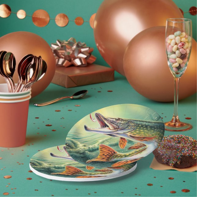 Vintages Party Pappteller (Multi)