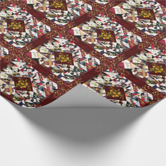 Vintages Patchwork - Floral Wrapping Paper Geschenkpapier