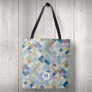 Vintages Patchwork Monogramm