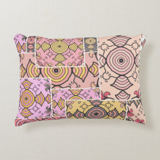 Vintages Patchwork-Quiltmuster. Vintag dekorativ Dekokissen