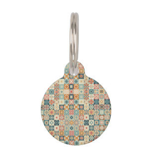 Vintages, Patchwork-Stepplook Haustiermarke