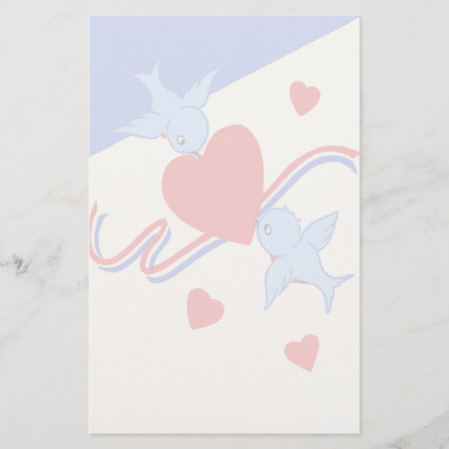 Vintages patriotisches Briefpapier (Vorderseite)