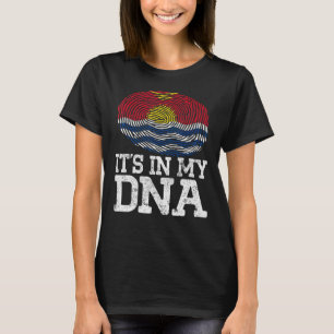 Vintages Patriotisches in meiner DNA-Kiribati-Fahn T-Shirt
