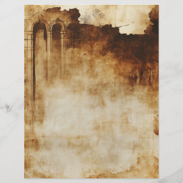 Vintages Pergament Christliches Bibelgebet Journal