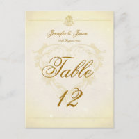 Vintages Pergament-Papier für die Hochzeitskarte d
