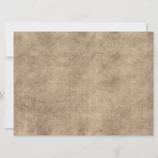 Vintages Pergament Vorgeschichte Papier kundenspez (Vorderseite)
