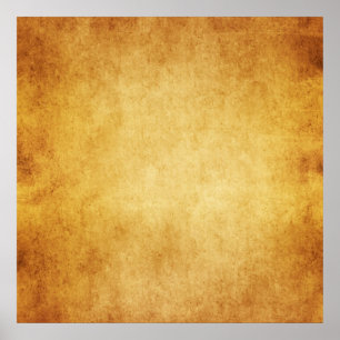 Vintages Pergament Vorgeschichte Papier kundenspez Poster
