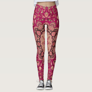 Vintages Persisches Floral-Muster Leggings