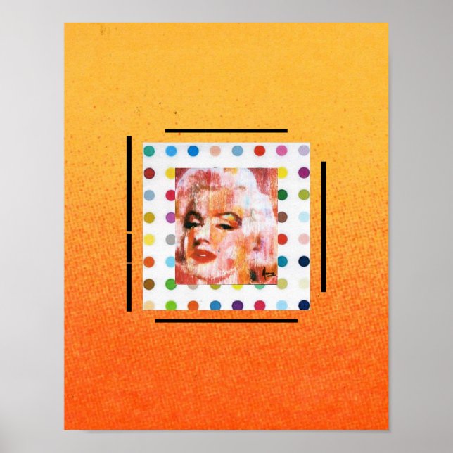 Vintages Peter Max-Styling-Poster Poster (Vorne)