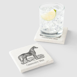 Vintages Pferd Stehend Steinuntersetzer